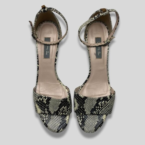 SJP by Sarah Jessica Parker Shoes - SJP by Sarah Jessica Parker 'Skyler' Snake Embossed Sandal Size 40